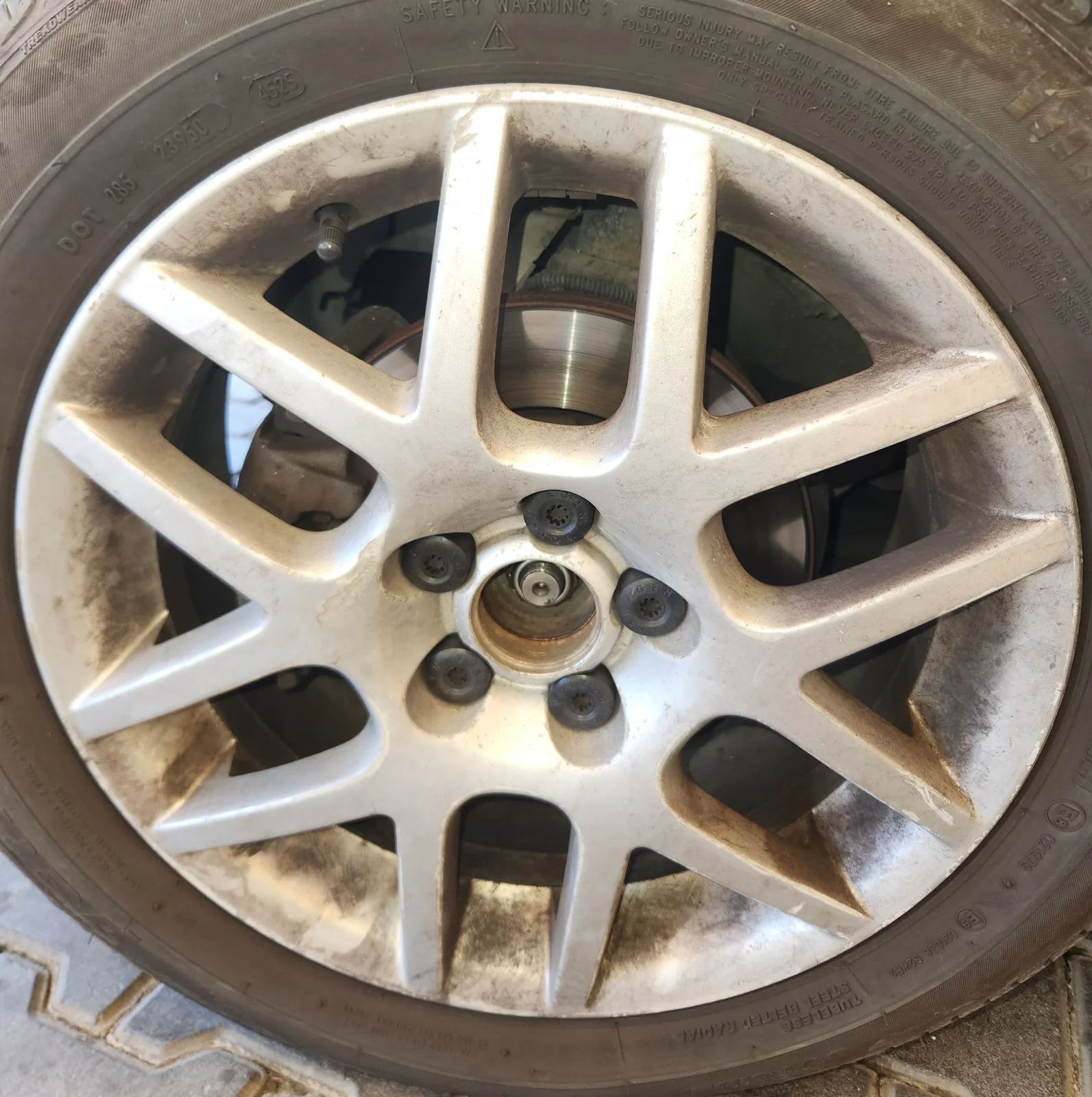 Golf 4 Montreal II wheel cosmetic diagnosis